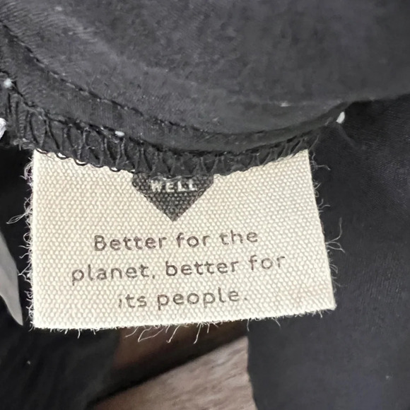 Madewell Drapey Track Trouser Black Size Small - Picture 9 of 9